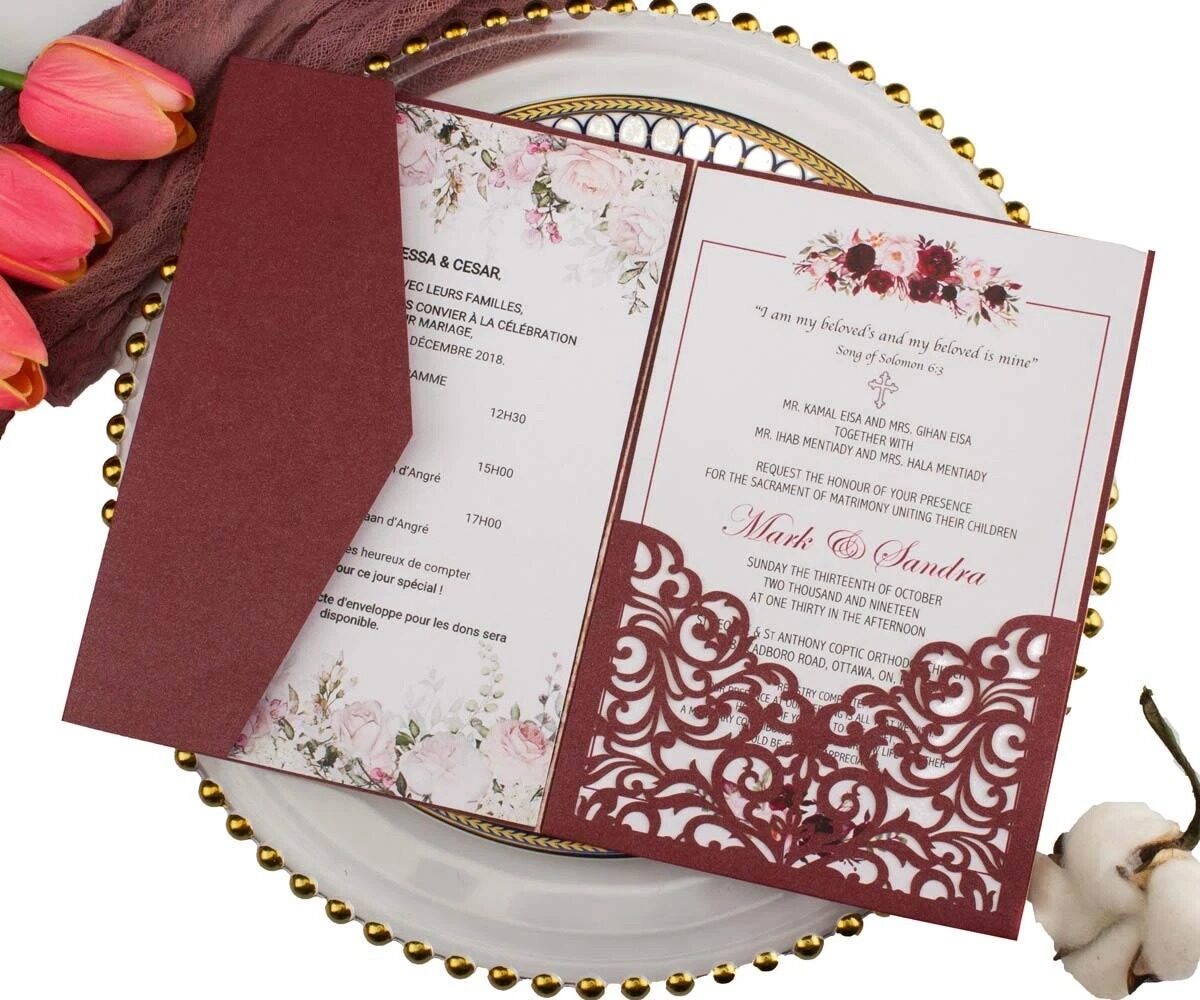 WEDDING INVITATION CARDS