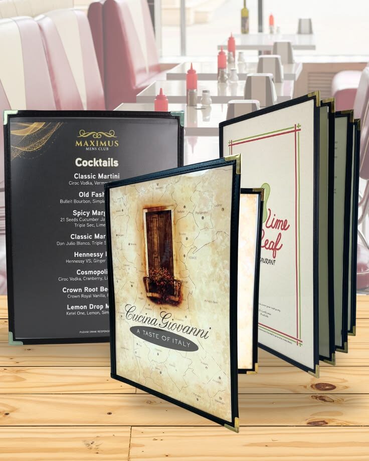 MENU HOLDER