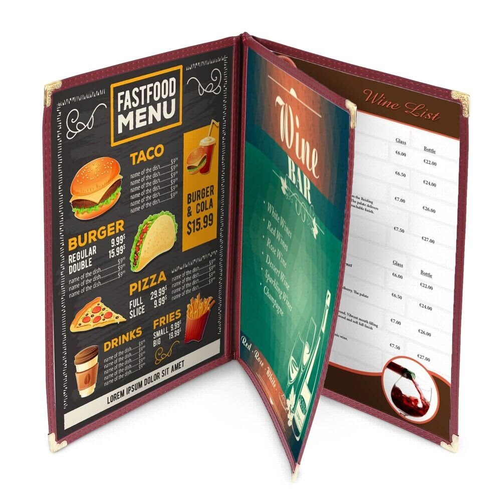MENU HOLDER