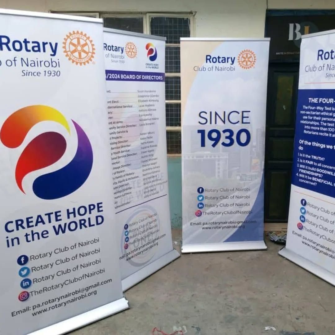 BROAD- BASSED ROLLUP BANNER 2M *1M