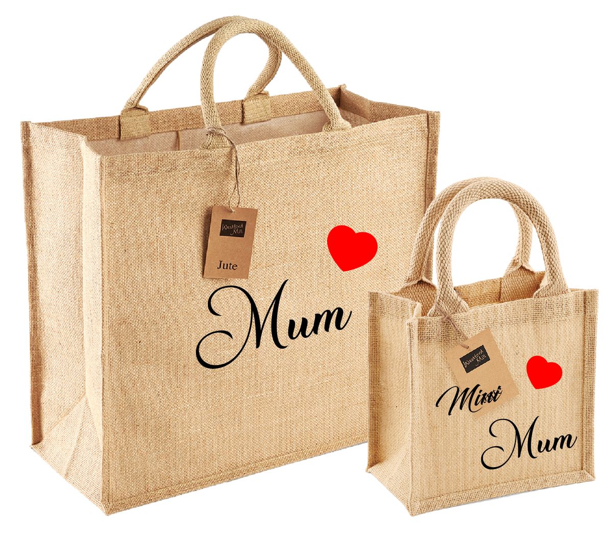 A4 BRANDED JUTE BAGS