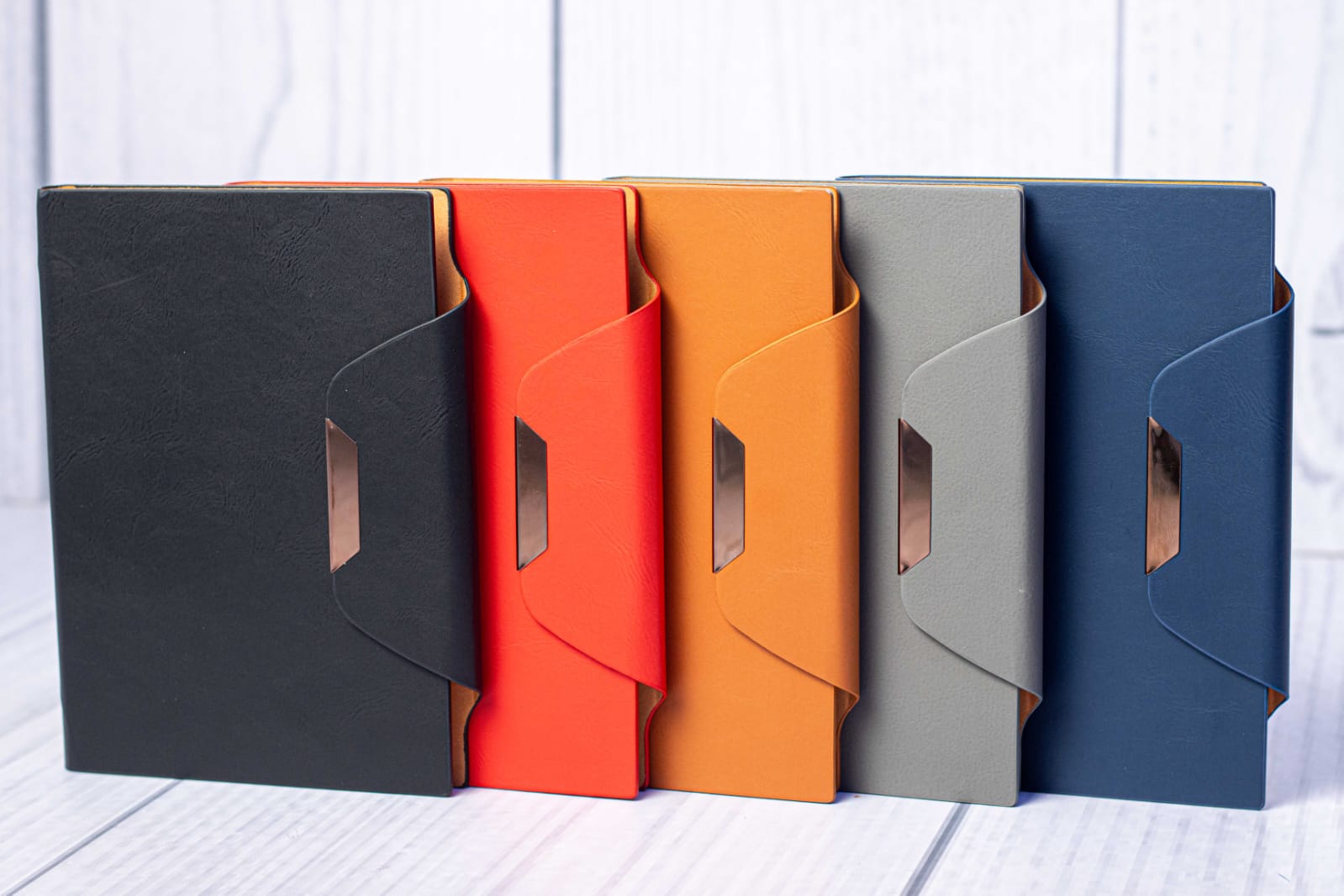 B5 GOLD STRIP NOTEBOOK