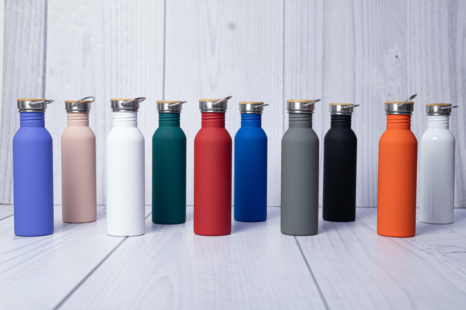 WOODEN LID WATER BOTTLE