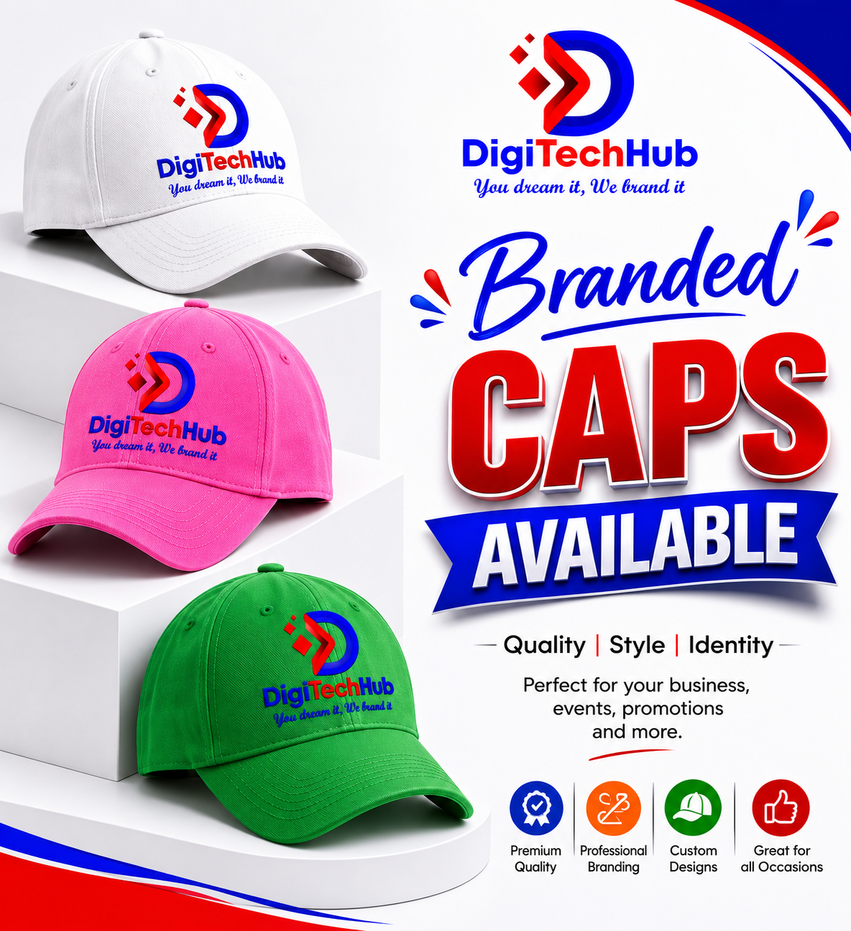 Branding of Caps
