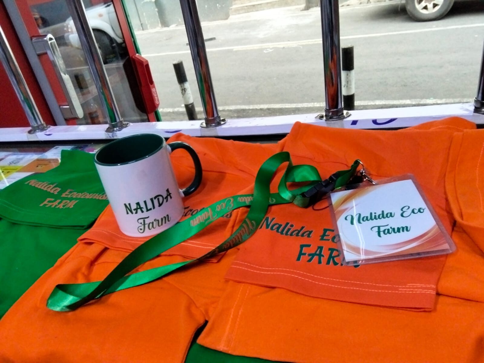 BRANDING MUG, LANYARD AND TSHIRT