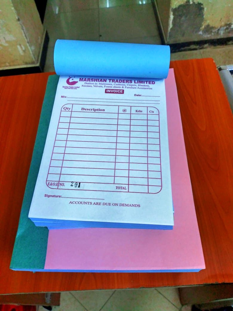 Receipt Book