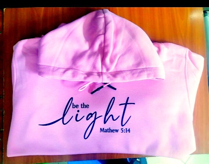 BRANDED PINK HOODIE