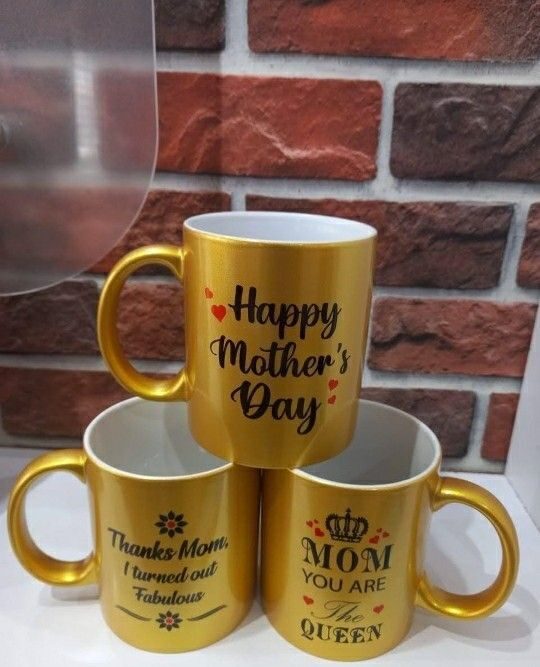 Gold Mugs
